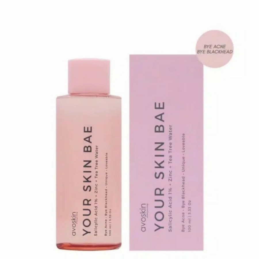 Avoskin YOUR SKIN BAE Toner Salicylic Acid 1% + Zinc + Tea Tree Water (100ml)