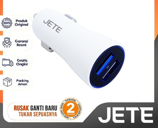 [32087] Car Charger JETE J2 Smart IQ 2,4A