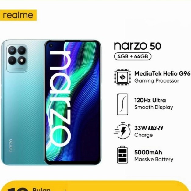 HP REALME NARZO 50 4/64