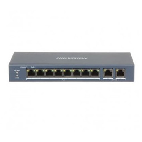 [32177] POE HIKVISION 8 PORT DS-3E0310P