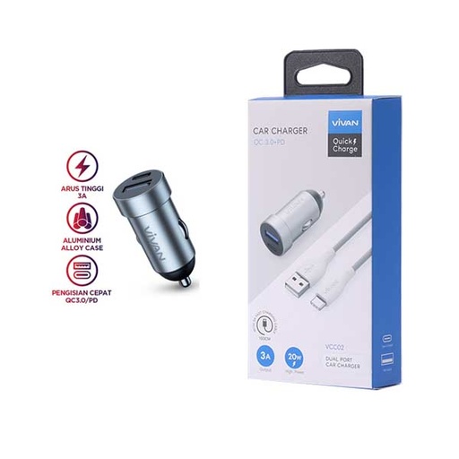 [32265] Car Charger Vivan VCC02