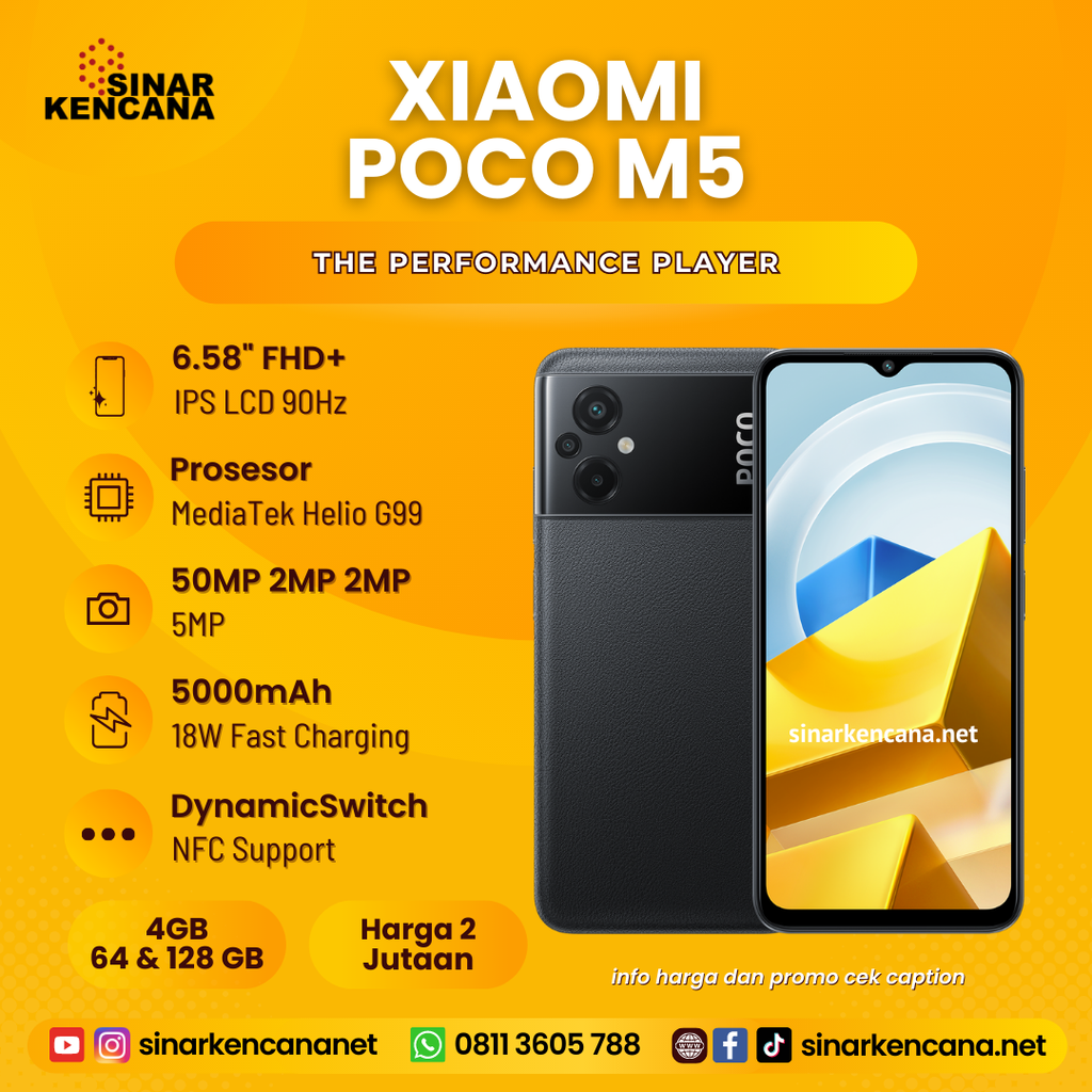 HP MI POCO M5 4/128
