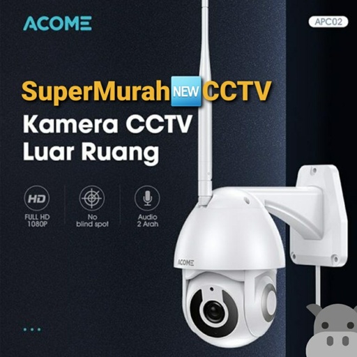 [32720] CAMERA CCTV OUTDOOR 3MP ACOME APC02  SMART WIFI
