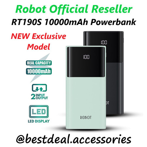 [32821] Powerbank ROBOT RT190S 10000mAh