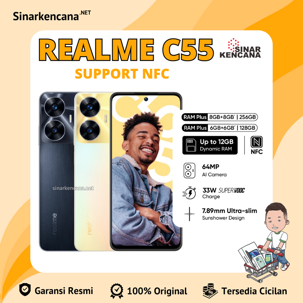 HP REALME C55 8/256