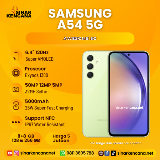 HP SAMSUNG GALAXY A54 5G 8/128