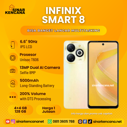 HP INFINIX SMART 8 4/128