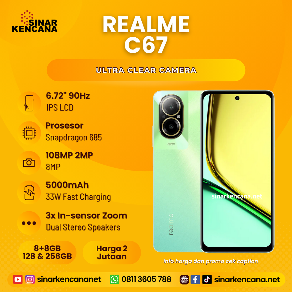 HP REALME C67 8/256