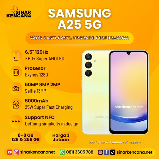 HP SAMSUNG GALAXY A25 5G 8/128