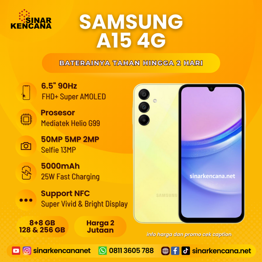 HP SAMSUNG GALAXY A15 8/128