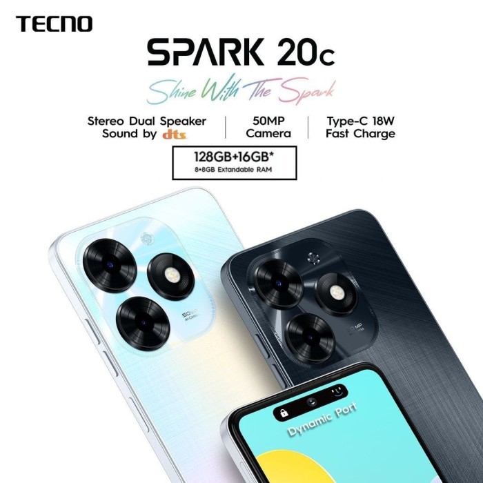HP TECNO SPARK 20C 8/128