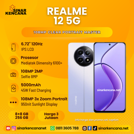 HP REALME 12 5G 8/256