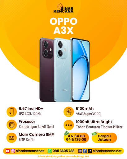 HP OPPO A3X 4/128