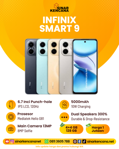 HP INFINIX SMART 9 4/128