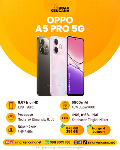HP OPPO A5 PRO 5G 8/256